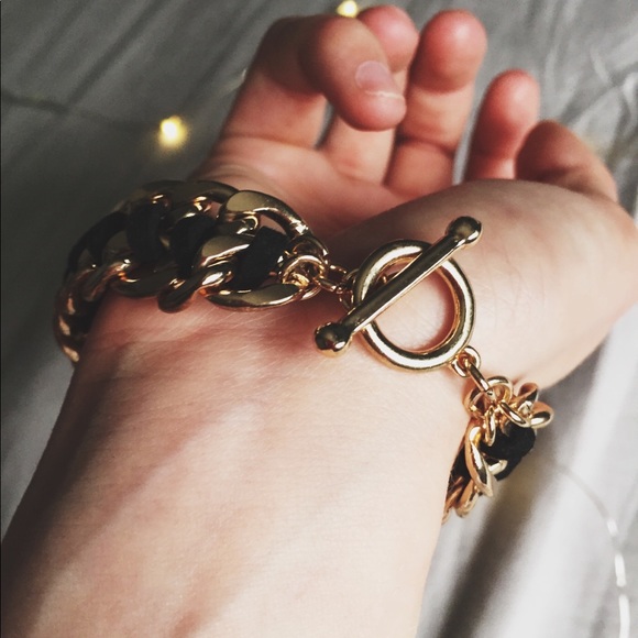 Black & Gold Bracelet - Picture 3 of 3